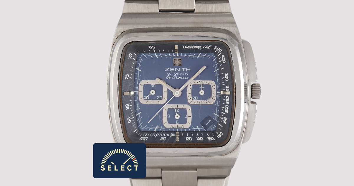 SELECT [ZENITH El Primero ゼニス エルプリメロ Ref.01-0200-415 自動巻]