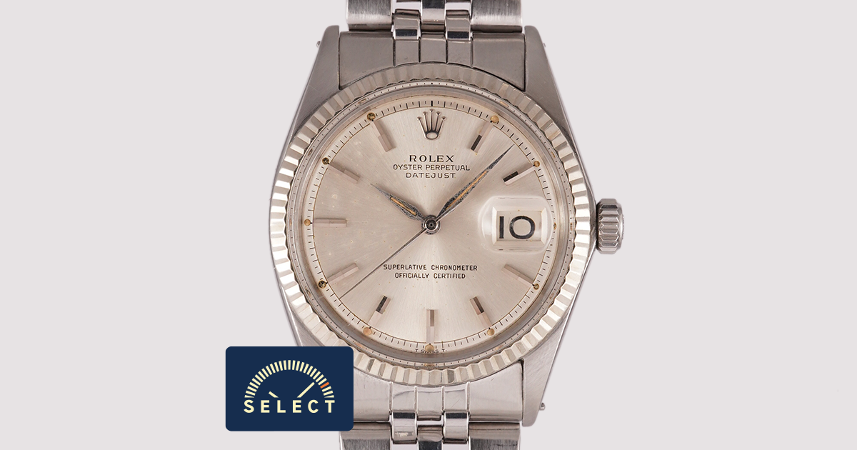 SELECT INC. [ROLEX DATEJUST Ref.1601 Alpha Hands クロノメーター証明書付き]