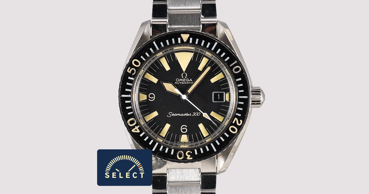 SELECT INC. [OMEGA Seamaster 300 アーカイブ付き ST 166.024 シーマスター300 1969年製]