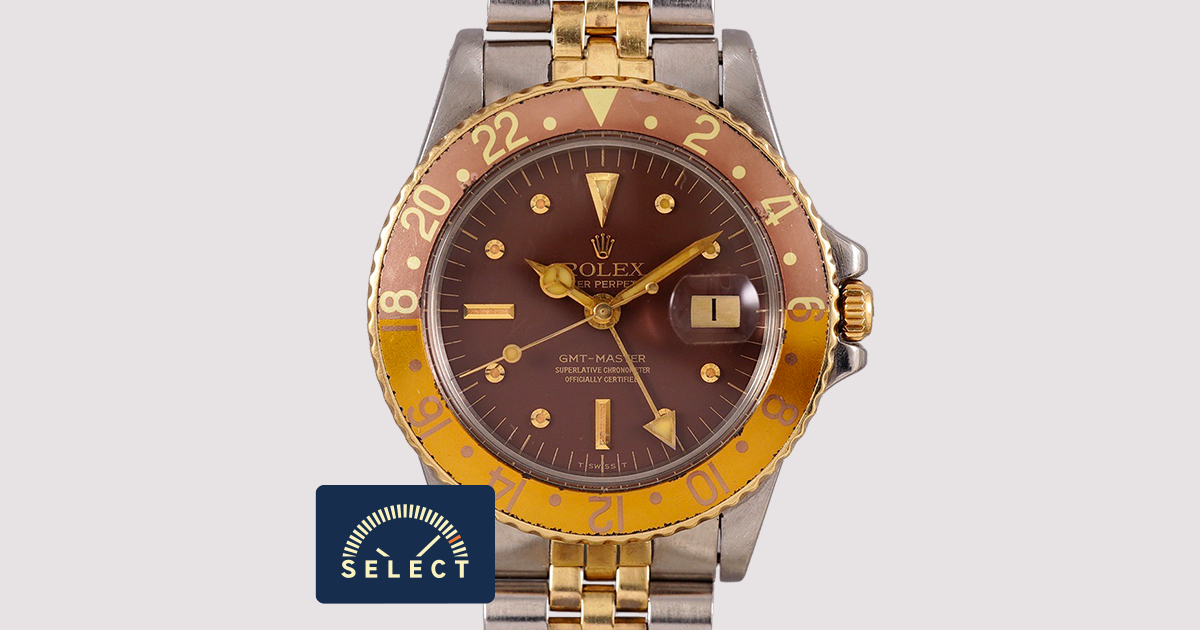 SELECT INC. [ROLEX GMT MASTER Ref.1675 / 3 GMTマスター フジツボ・ニップルダイヤル]