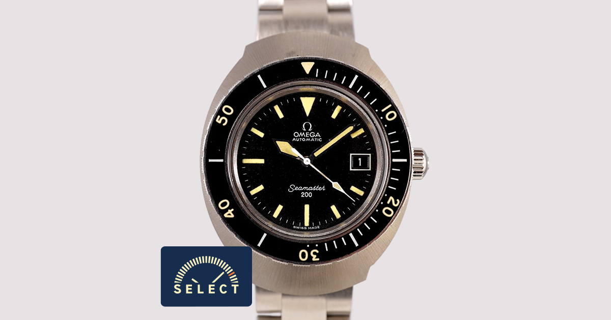 SELECT INC. [OMEGA Seamaster 200 Pilot Case シーマスター200 楕円型 