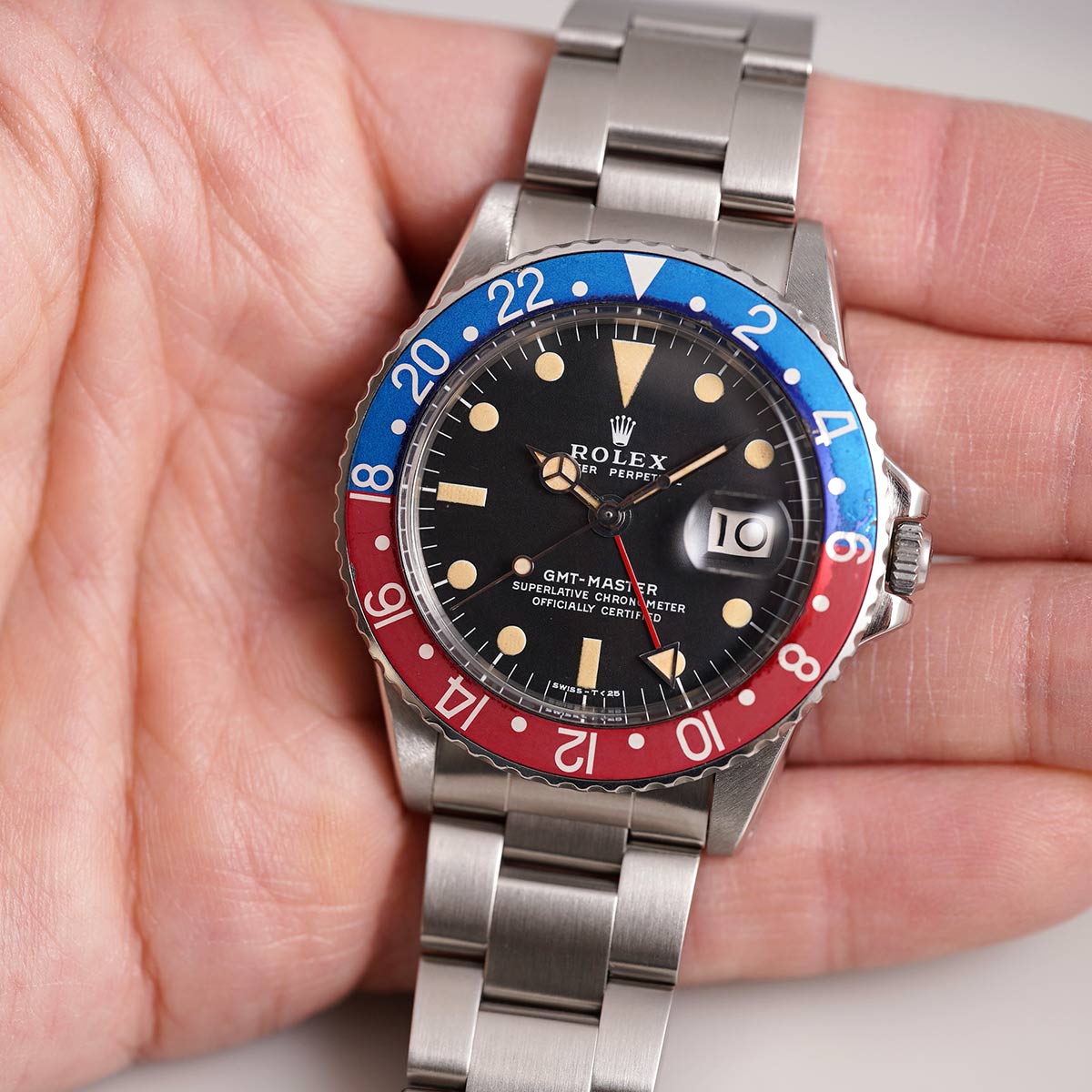 SELECT INC. [ROLEX GMT MASTER ペプシベゼル オリジナルダイヤル 1972