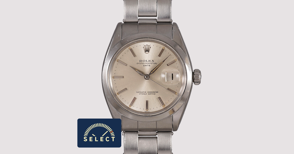 SELECT INC. [ROLEX OYSTER PP DATE Alpha Hands Ref.1500 アルファ針