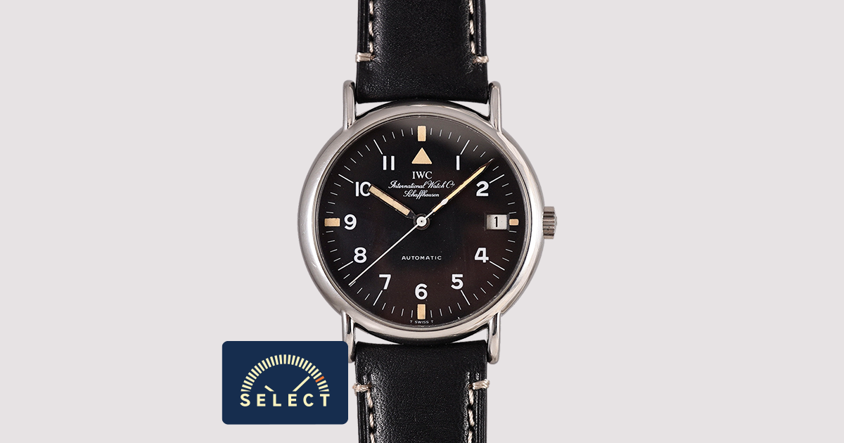 SELECT INC. [IWC Portofino ポートフィノ ブラックダイヤル 人気の黒文字盤 自動巻]