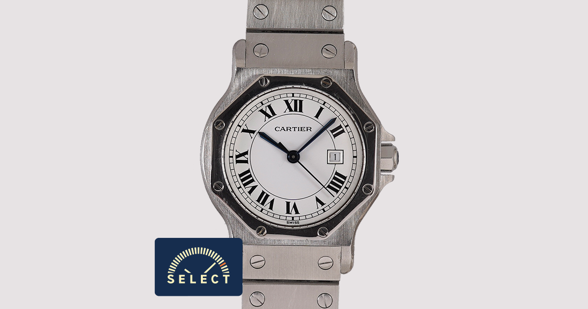 SELECT INC. [カルティエ サントス オクタゴン 自動巻 SS ホワイト