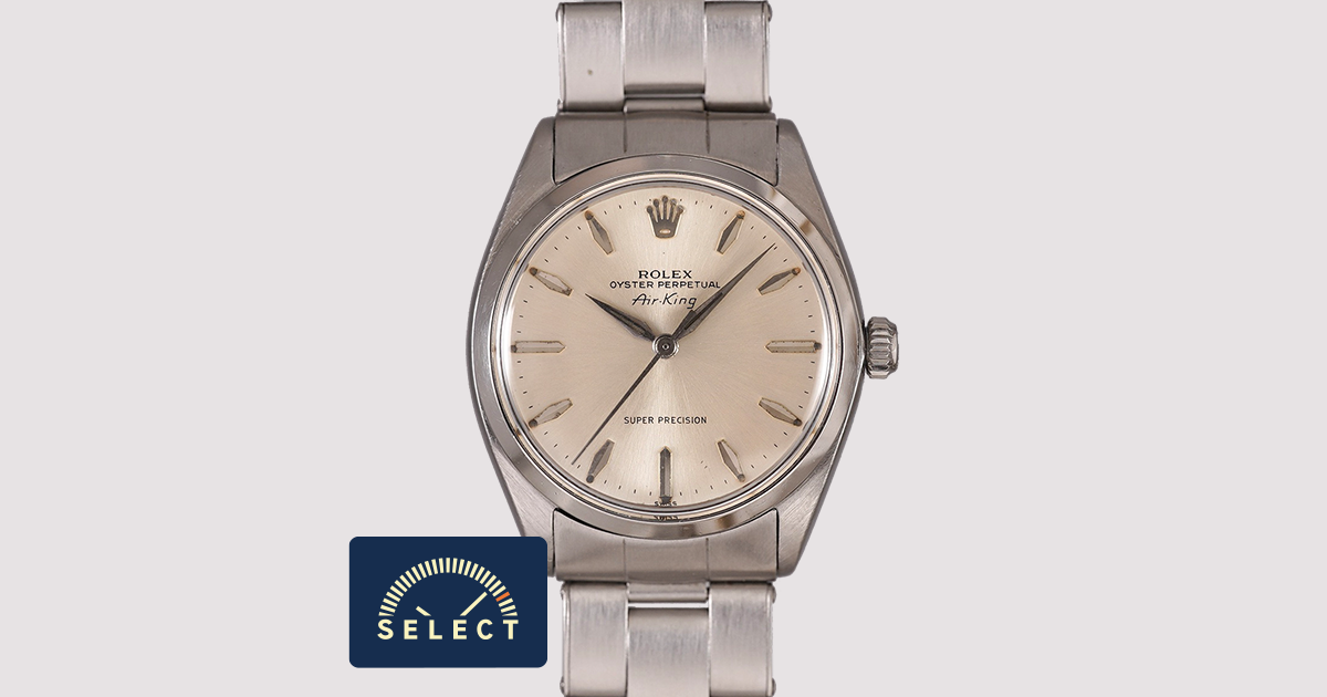 SELECT INC. [ROLEX エアキング Air - King オリジナル.シルバー