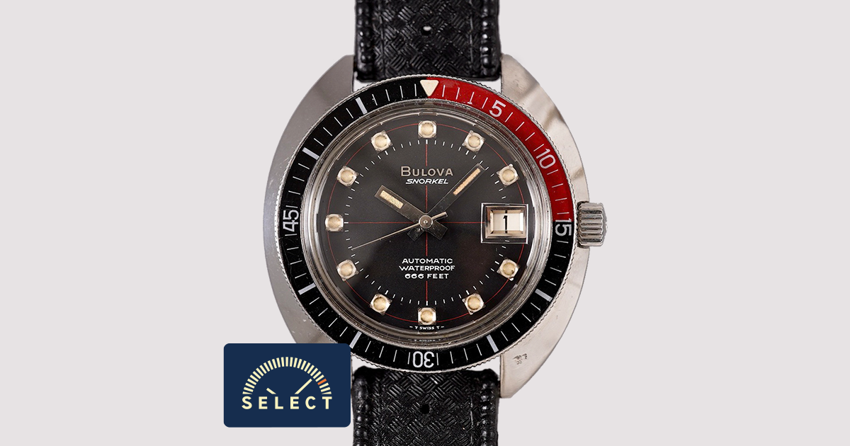 SELECT INC. [BULOVA スノーケル 666FEET ドットインデックス