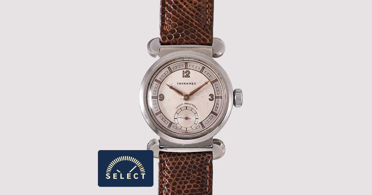 SELECT INC. [TAVANNES ツートンダイヤル ファンシーラグ 4つ