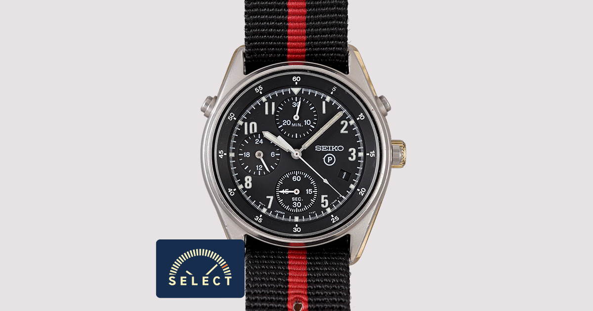 SELECT INC. [SEIKO 英国空軍 クロノグラフ 2ndモデル 1990年代