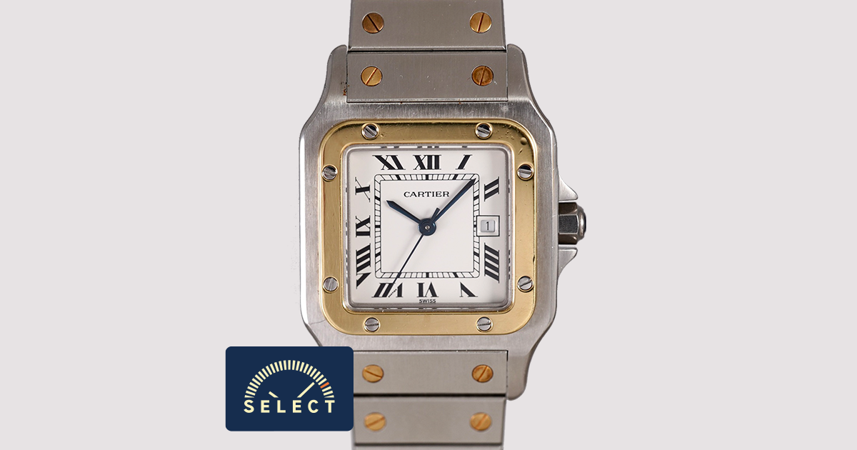 SELECT INC. [CARTIER サントス LM 自動巻 Ref.1172961 SS x YG