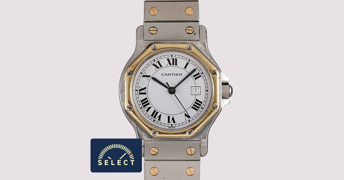 SELECT INC. [CARTIER サントス オクタゴン LMサイズ 自動巻 SS