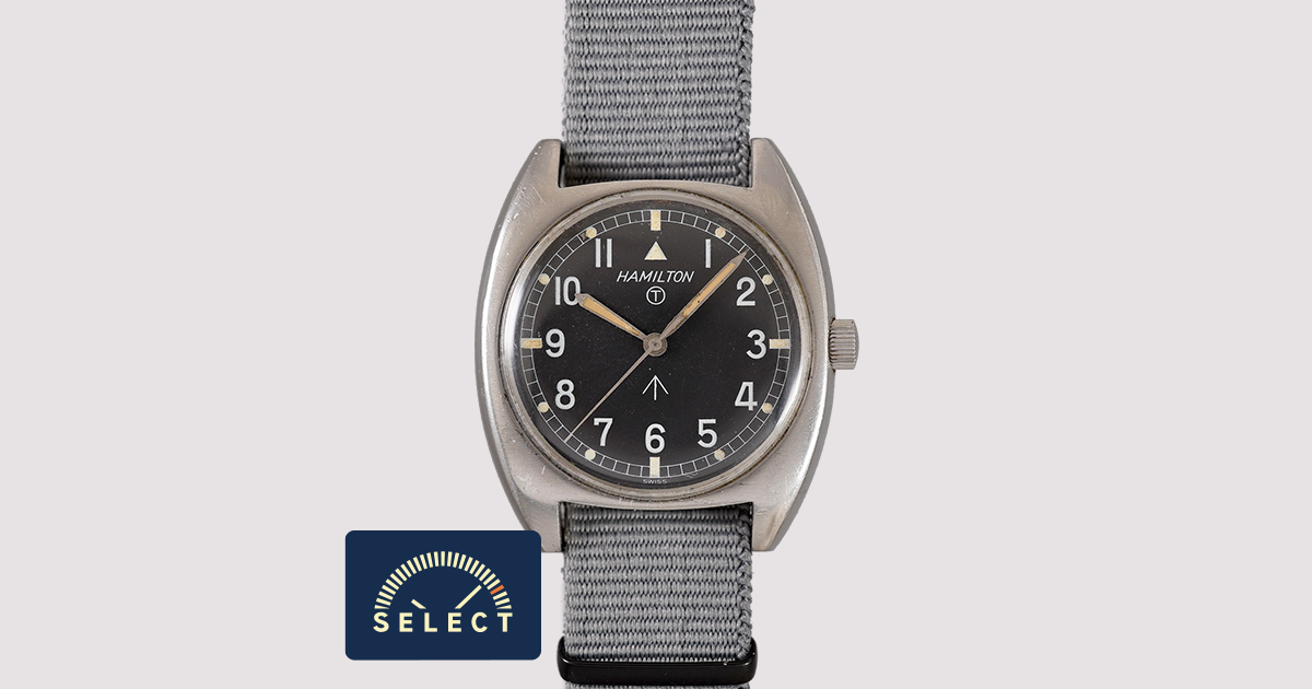 SELECT INC. [HAMILTON W10 イギリス陸軍 ブロードアロー トノー