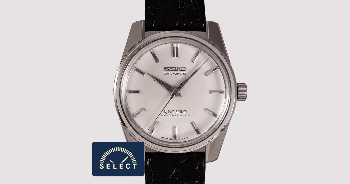 SELECT INC. [SEIKO 44KS キングセイコークロノメーター.4420-9990 後期モデル 1965年製 手巻き]