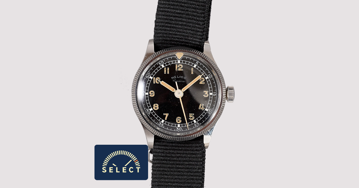 SELECT INC. [HELIOS アヴィエーションウォッチ ブラックミラー