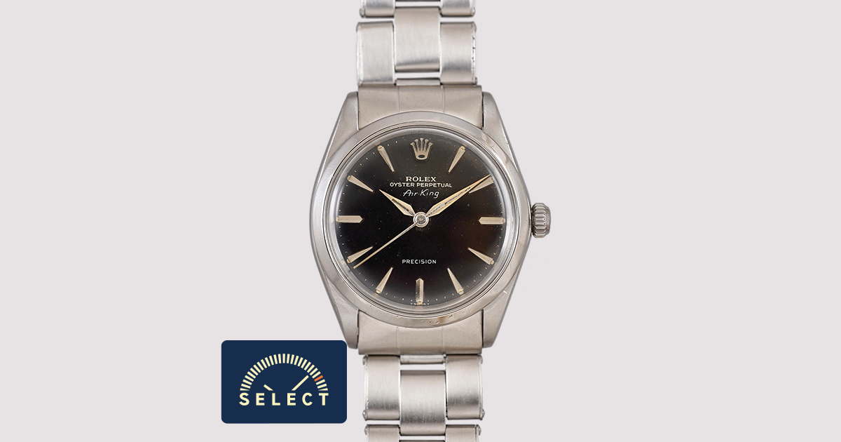 SELECT INC. [ROLEX エアキング Ref.5500 ブラックミラーダイヤル 