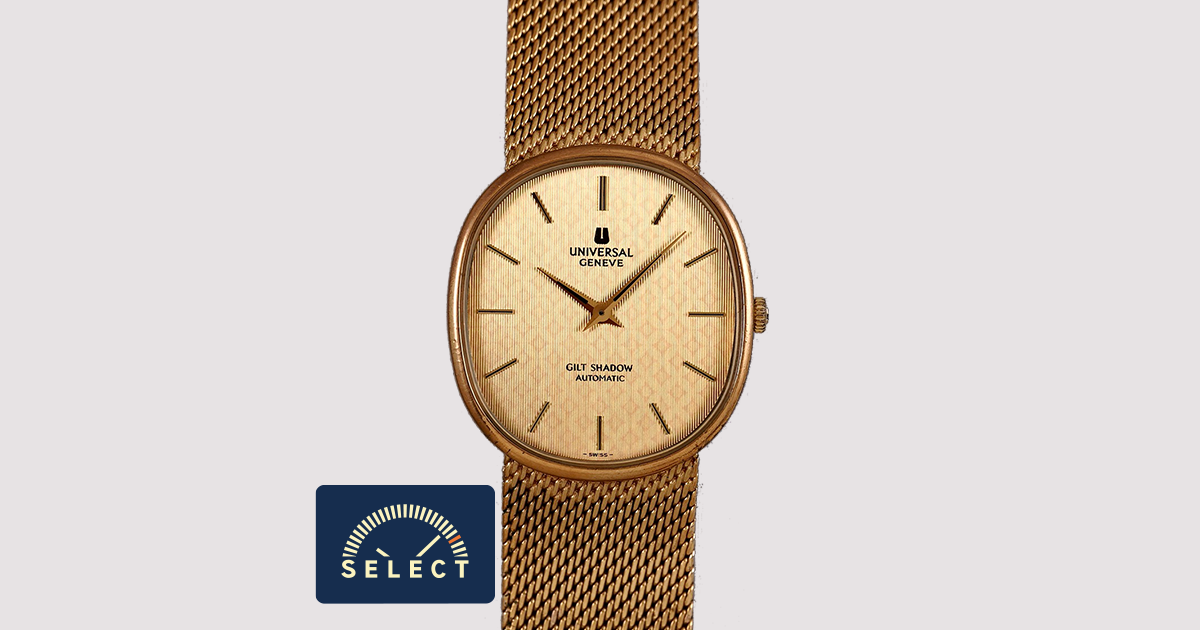 SELECT INC. [UNIVERSAL GENEVE オーバルケース エリプスタイプ 純正