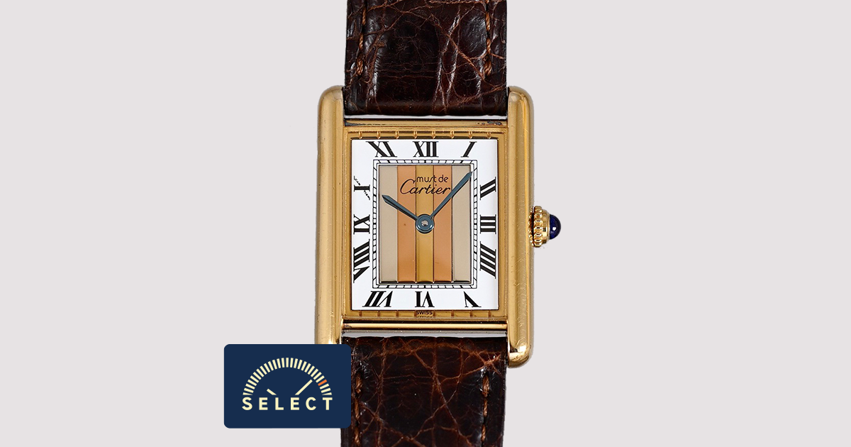 SELECT INC. [CARTIER マストタンク LMサイズ フロントトリニティ