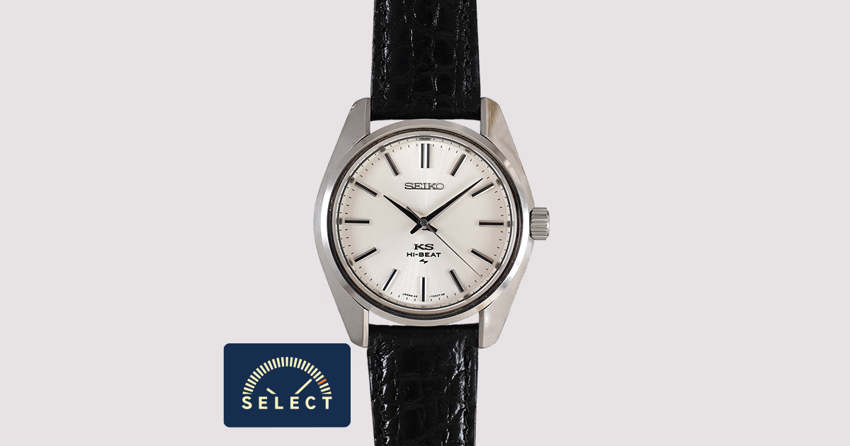 鉄*ロ様 SEIKO KS キングセイコー　45－7001　自動巻き腕時計 ゴー SELECT INC. [SEIKO 45KS キングセイコー 45-7001 美品 レア