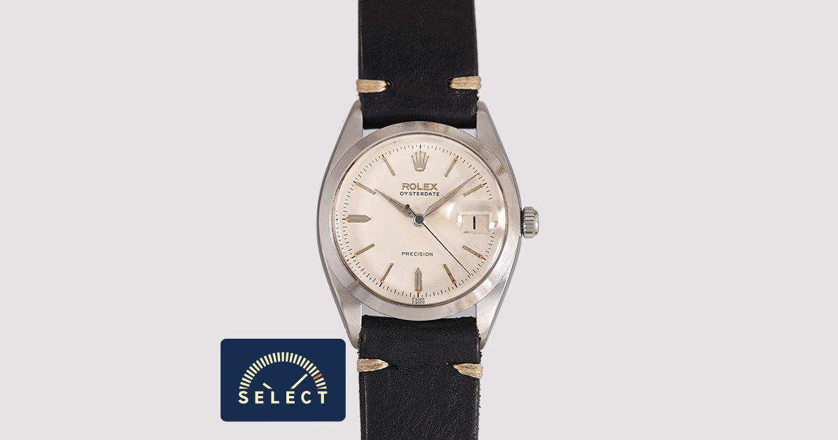 SELECT INC. [ROLEX オイスターデイト アルファ針 ブルースチール