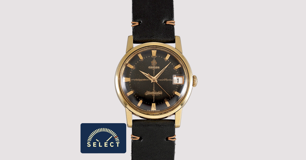 SELECT INC. [OMEGA シーマスター ブラックミラーダイヤル 14384 61SC