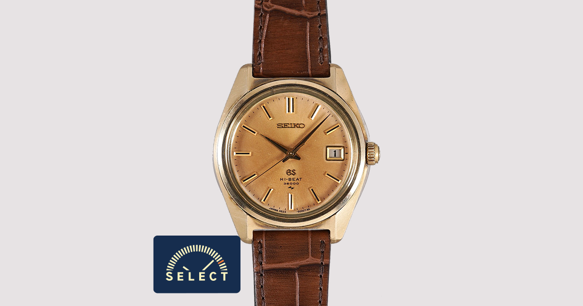 SELECT INC. [SEIKO 45GS CAP GOLD 4522-8000 グランドセイコー